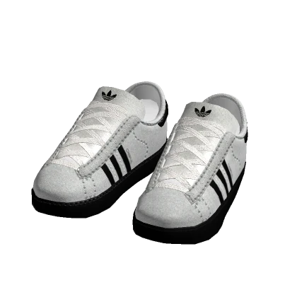adidas White Campus Shoes