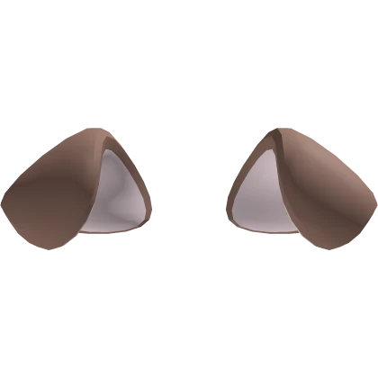 ꒰♡꒱ cute brown puppy dog ears