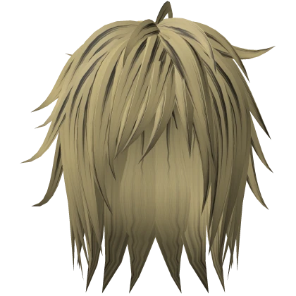 blonde x black emo scene spiky vkei punk hair 