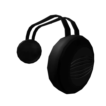 Black Trendy Headphones
