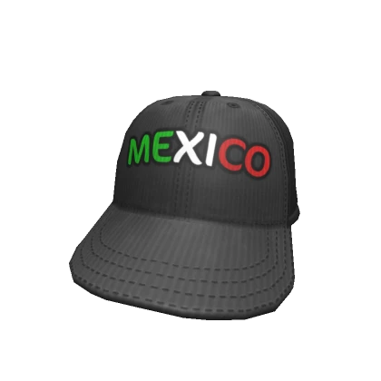 Trucker's mexico cap black