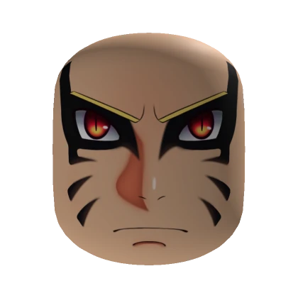 Baryon Mode Naruto Anime Face