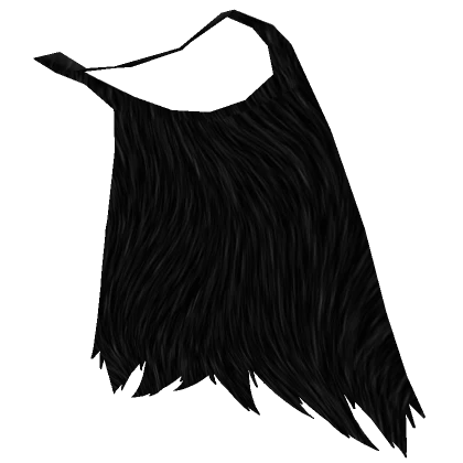 Black Fur Cape