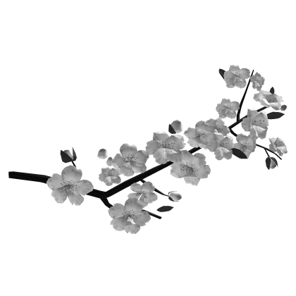 white blossom covered face; Whisper of Spring