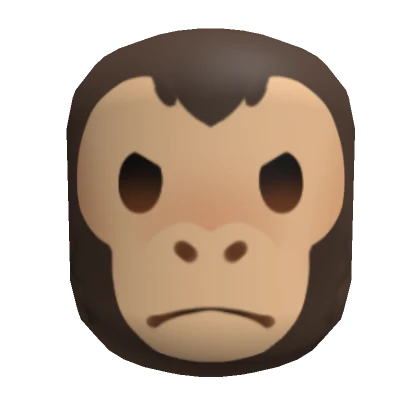 Angry Monkey Face Mask