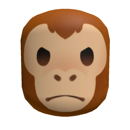 Angry Monkey Face Mask