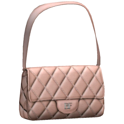 Quilted Luxury Purse in Beige