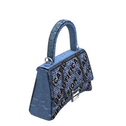 2000's Bling Handbag in Blue