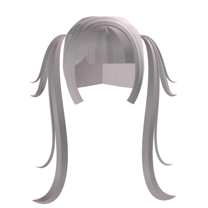 ♡ : pretty pink long wispy pigtails