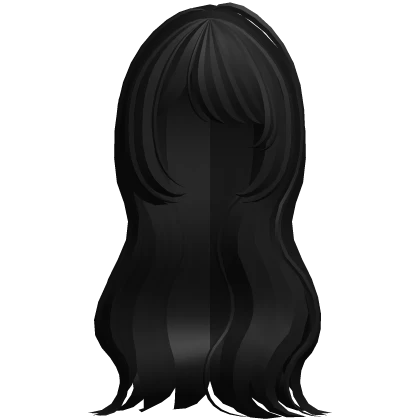 ☆ adorable soft wispy fairy hair black