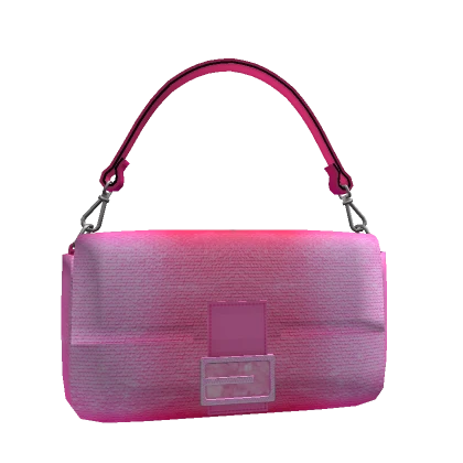 Luxury Fashion Tote in Hot Pink