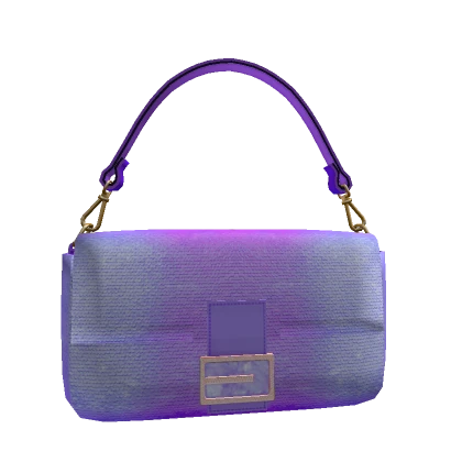 Luxury Fashion Tote in Purple