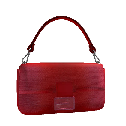 Luxury Fashion Tote in Red