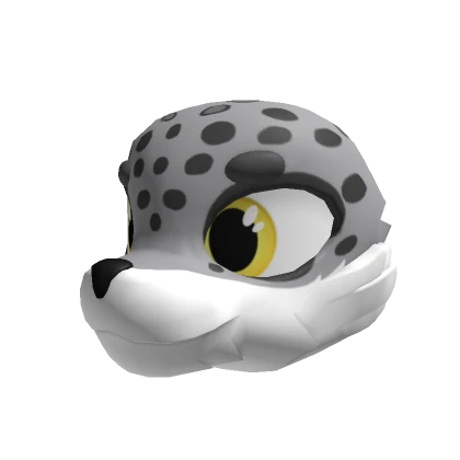 Snow Leopard Kemono Head