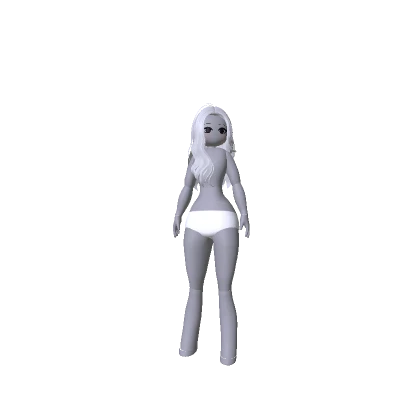 Girl Doll w/ Side Swept Hair v2