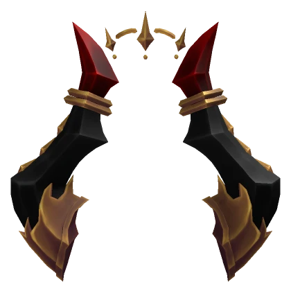 Red & Gold Genesis Horns