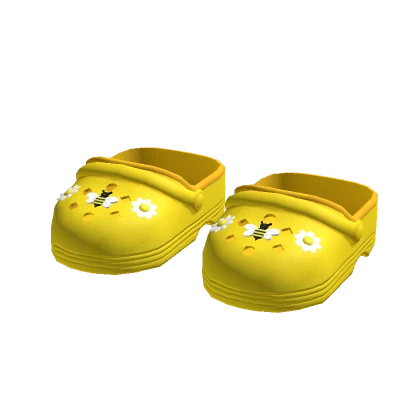 Bee Charmed Creek Clogs Yellow