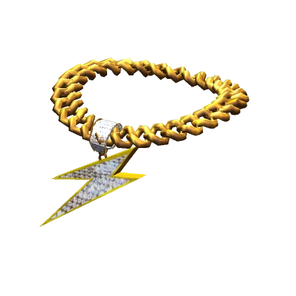 R̶$̶1̶0̶0̶ Thunder Gold Diamond Chain Bling