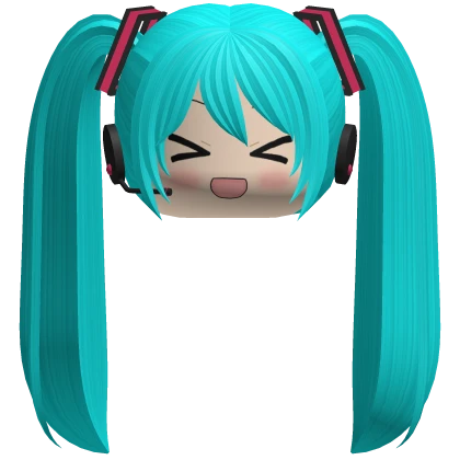 Hatsune Miku Miku Head with Headphones