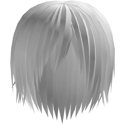 white emo messy japanese anime boy hair