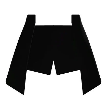 (3.0 Woman) Simple Fancy Black Tailcoat