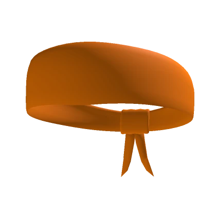 Orange Ninja Headband