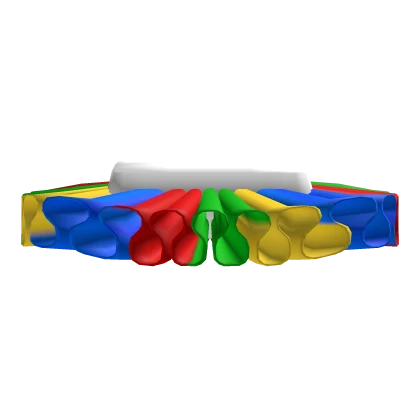 🎈⭐Clown Kidcore Rainbow Ruffle Tutu Skirt⭐🎈