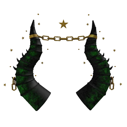 Emerald Celestial Horns