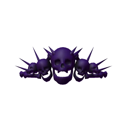 Amethyst Crown of Skulls