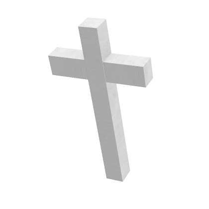 ✅ Holdable White Cross