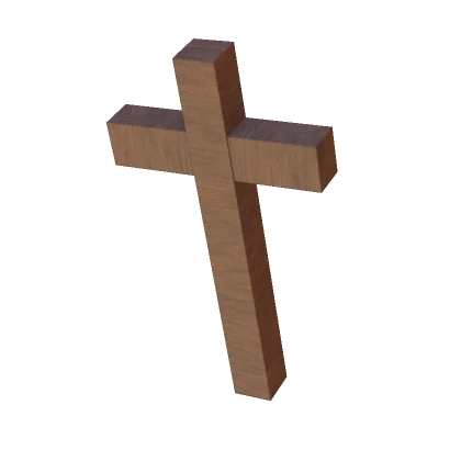 ✅ Holdable Brown Cross