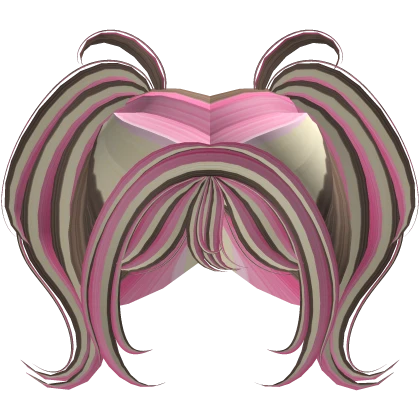 [FREE] Cute Neapolitan pigtails hair