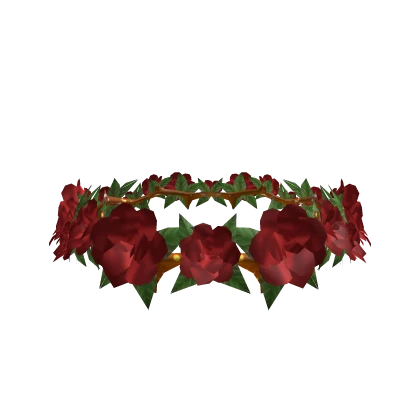 ✨Flower Crown Headband Red