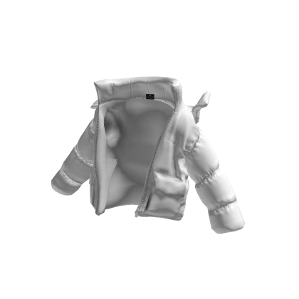 Snow White Oversized Puffer Jacket
