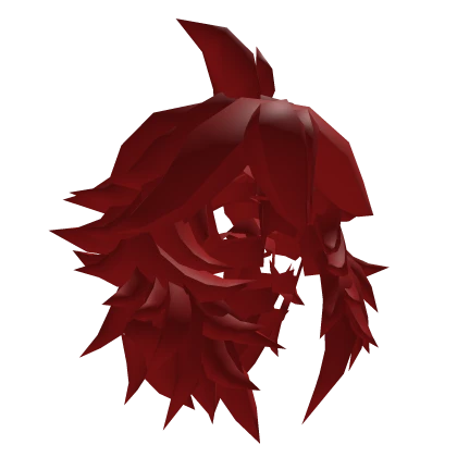 Crimson Messy Wolf Cut [1.0]