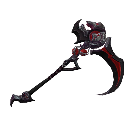 Red Immortal Scythe Of The lord