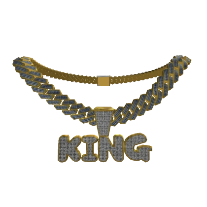 Iced Out Gold King Chain