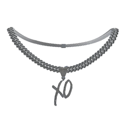 XO Iced Out Necklace 