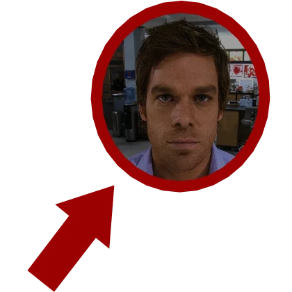 Dexter Morgan Red Circle