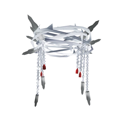 ⭑★silver crown of euphorbia [CODE: CROWNRED]