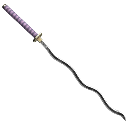 Obanai Anime Slayer Serpent Breathing Katana