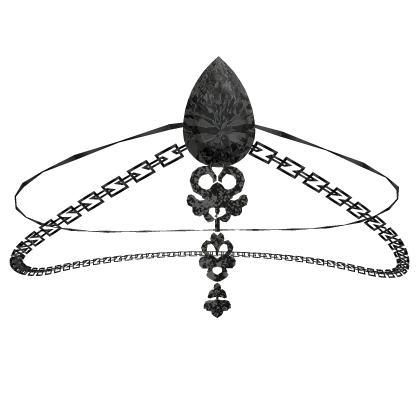 Divine Diadem Black Diamond Tiara