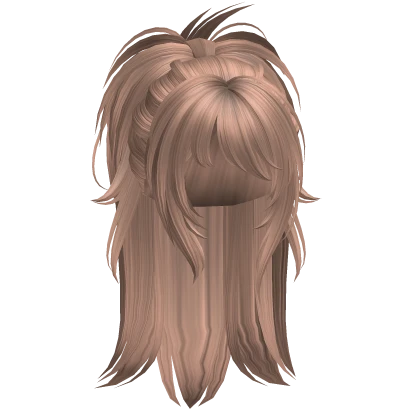 (PBR) Y2K Fairy Grunge Igari Ponytail (Milktea)