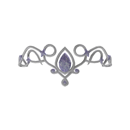 Aesthetic Purple Diamond Tiara