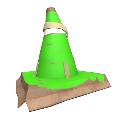 Cardboard Cone of Recycling