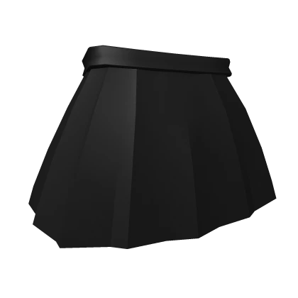 Long Black R6 Skirt