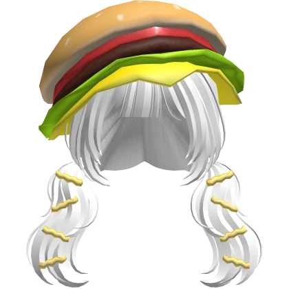 Burger Hat Hair 🍔