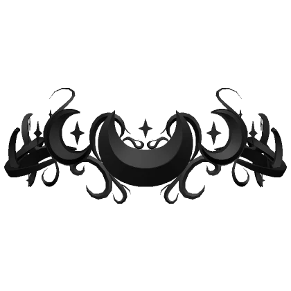 Black Moon Sigil Cyber Crown