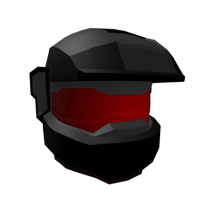 Space Commando Helmet {Black}
