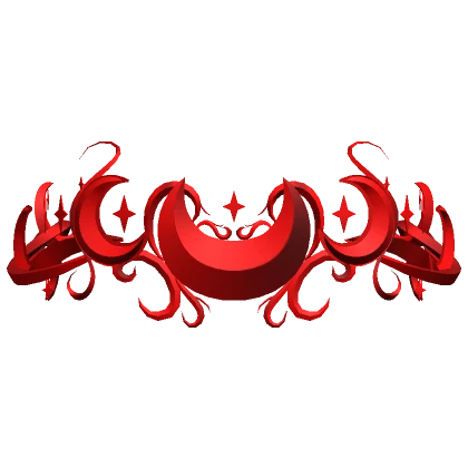 Red Moon Sigil Cyber Crown